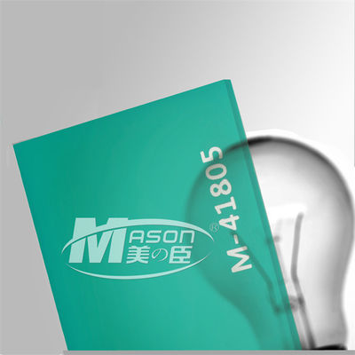 Χωρισμένα χρώματα πλαξίγλασης φύλλα μπλε πλαστικά πάνελ 4x8ft για τοίχους