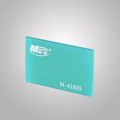 Χωρισμένα χρώματα πλαξίγλασης φύλλα μπλε πλαστικά πάνελ 4x8ft για τοίχους