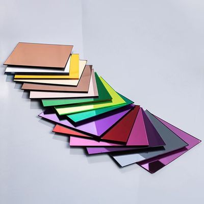 Perspex συγκολλητικό ακρυλικό καθρεφτών φύλλο καθρεφτών φύλλων εύκαμπτο πλαστικό που κόβεται στο μέγεθος