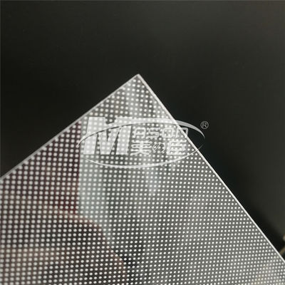 Λέιζερ που διαστίζει τη χάραξη 2.0mm ακρυλικό ελαφρύ πιάτο οδηγών για το ελαφρύ κιβώτιο
