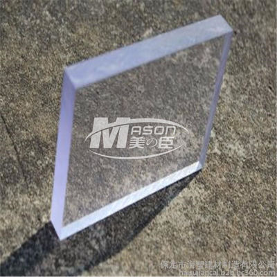 Υψηλή διαφάνεια 3mm σαφής UV ανθεκτικός φύλλων πολυανθράκων