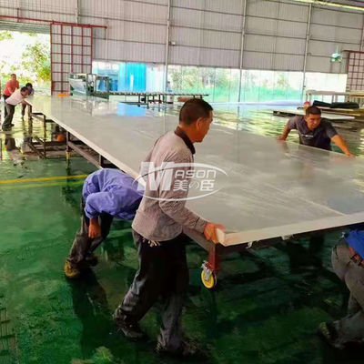 ακρυλικό φύλλο ενυδρείων 8850x3150mm 70mm για τη διακοσμητική πισίνα