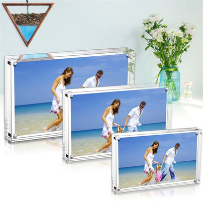 Σαφές Perspex 4x6» ακρυλικό μαγνητικό εγχώριο τμήμα πλαισίων εικόνων