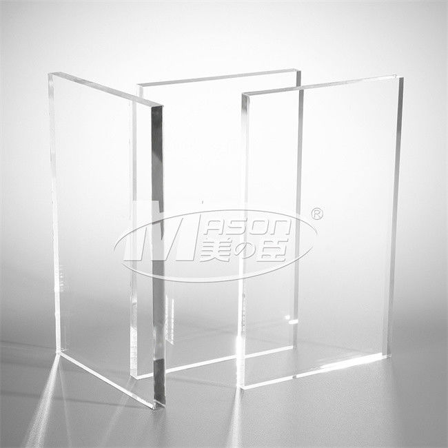 υψηλός διαφανής στιλπνός φύλλων 4mm 1220x2440mm σαφής ακρυλικός