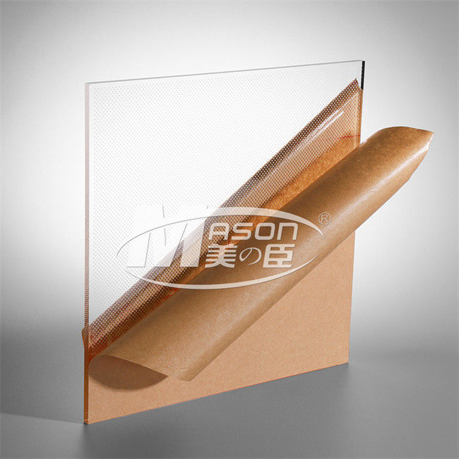 100% Perspex φύλλων της Virgin υλικό σαφές ακρυλικό πλαστικό ακρυλικό πιάτο φύλλων