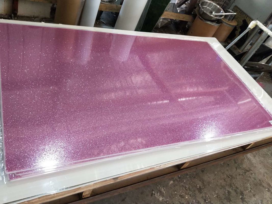 το χρώμα 320mm ακτινοβολεί ακρυλικά φύλλα PMMA για την κοπή λέιζερ