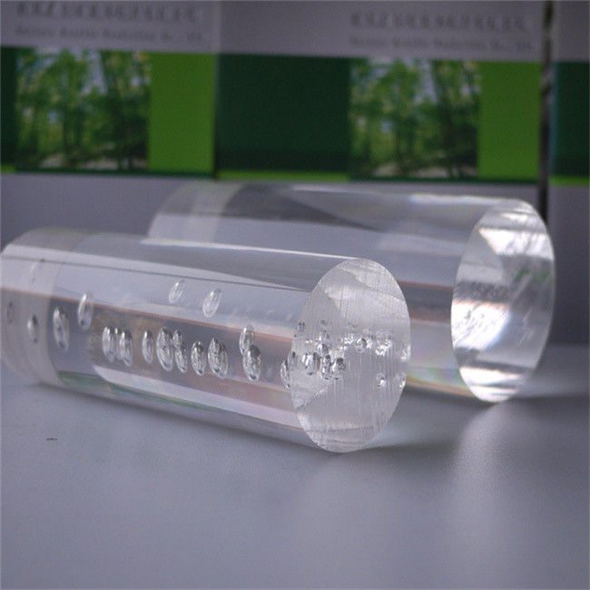 Η διάμετρος 4mm μήκος 15cm ακρυλικές ράβδοι σωλήνων εξωθεί τη διαφανή στρογγυλή ακρυλική ράβδο