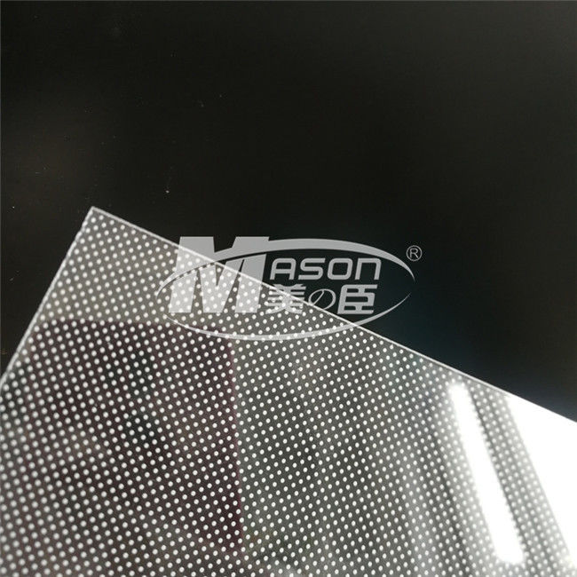 χρήση επιτροπής LGP PMMA οδηγών 3mm 1220X2440mm ακρυλική ελαφριά για το σημάδι φωτισμού