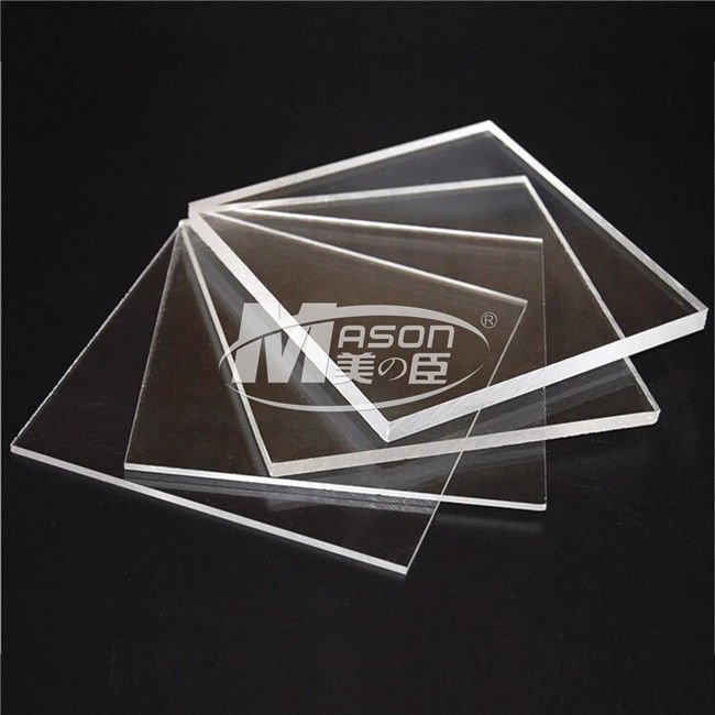 Υψηλός σχολιάστε το ακρυλικό Perspex 3mm20mm φύλλο 1220x2440 χιλ. διαφανές