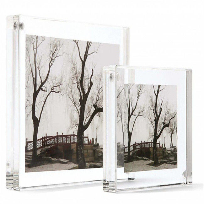 Σαφές Perspex 4x6» ακρυλικό μαγνητικό εγχώριο τμήμα πλαισίων εικόνων