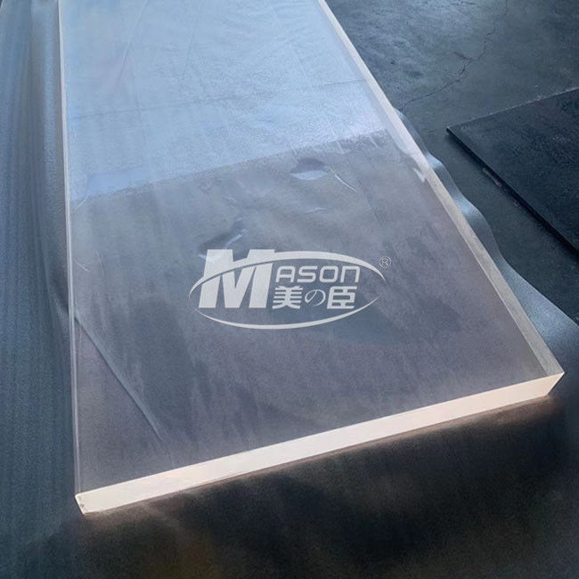 Διαφανές 40mm χυτό ακρυλικό φύλλο 7350x3150mm ενυδρείων